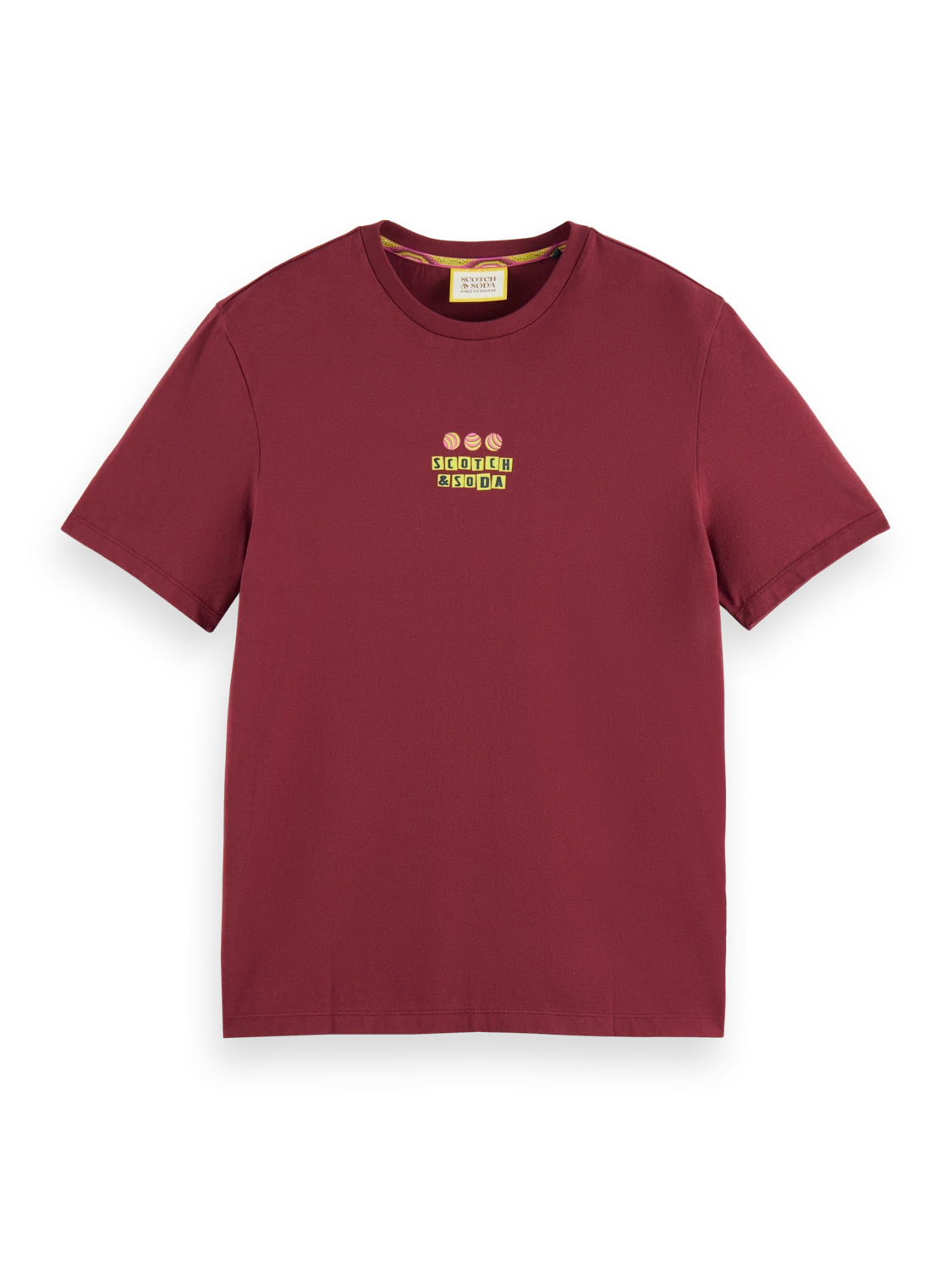 Scotch & Soda Printed Artwork T-Shirt - Image 5