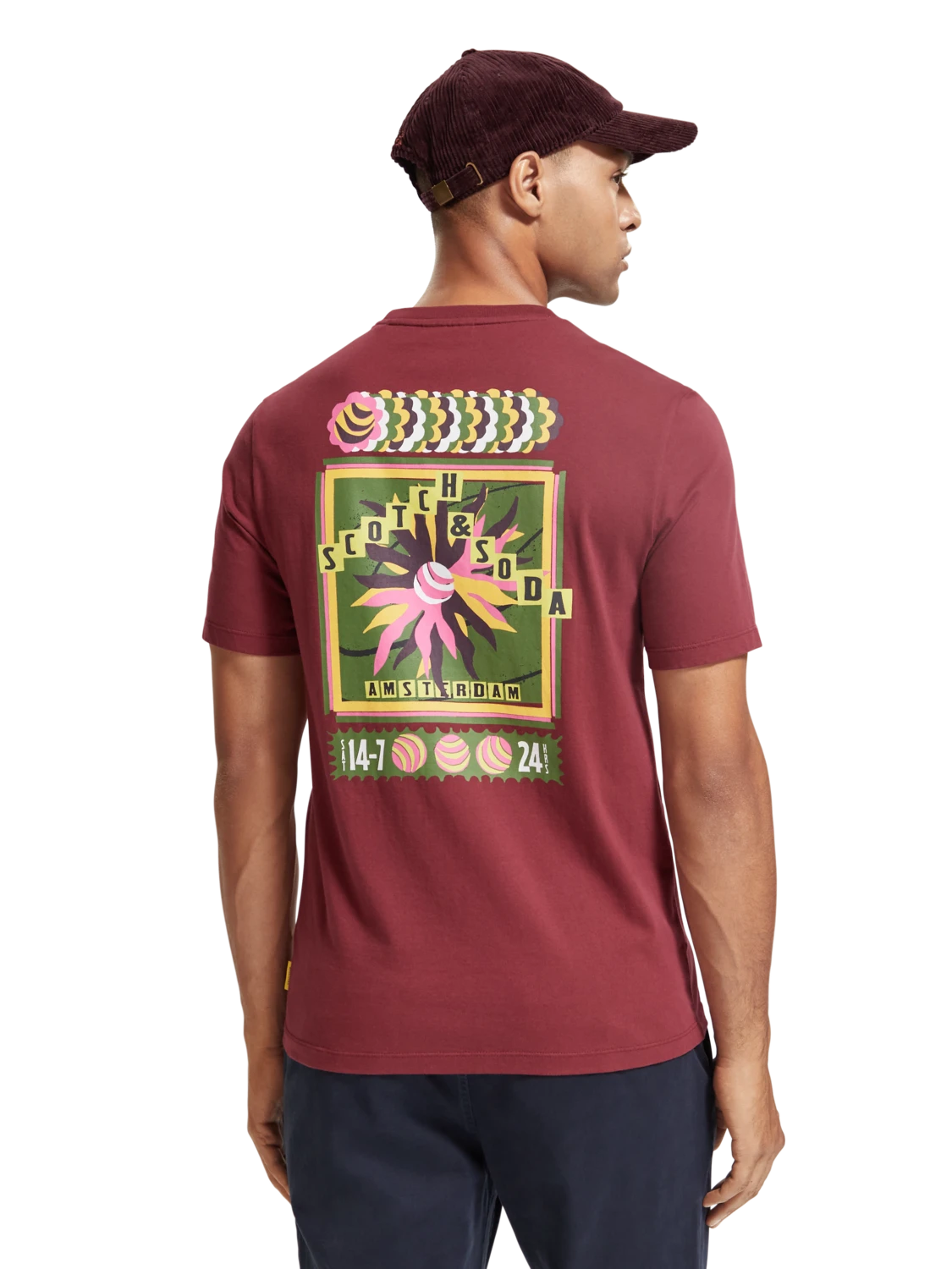 Scotch & Soda Printed Artwork T-Shirt - Image 2