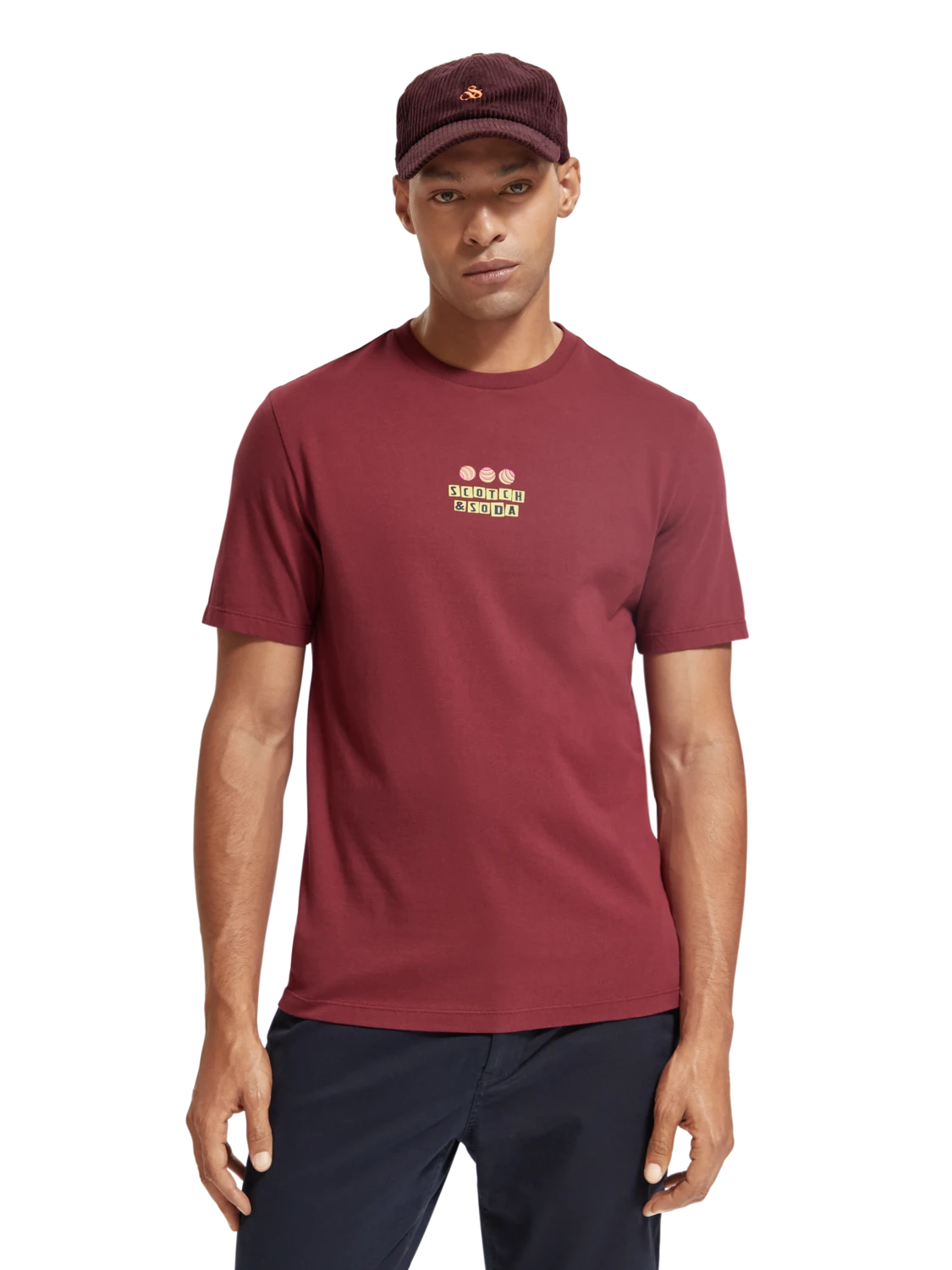 Scotch & Soda Printed Artwork T-Shirt - Image 3