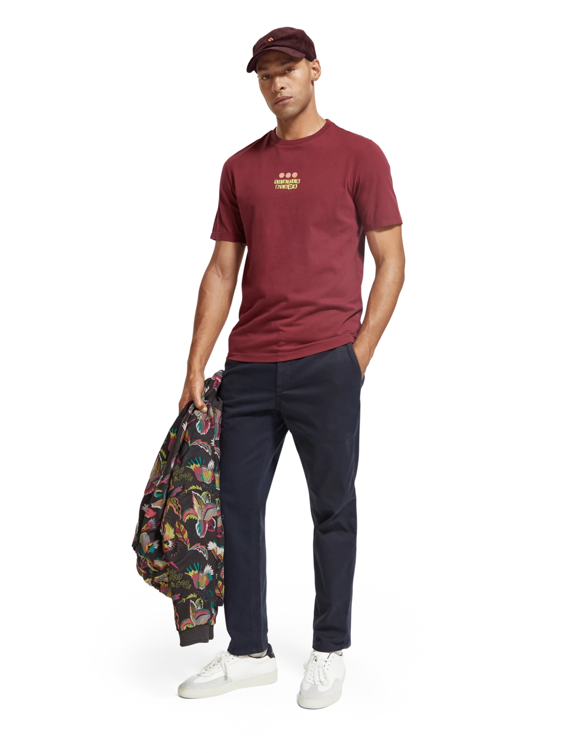 Scotch & Soda Printed Artwork T-Shirt