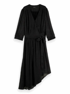 Scotch & Soda Asymmetric Wrap Dress