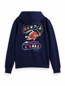 Scotch & Soda Front Back Artwork Hoodie