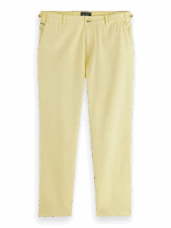 Scotch & Soda Twilt Pleated Linen Blend Chino