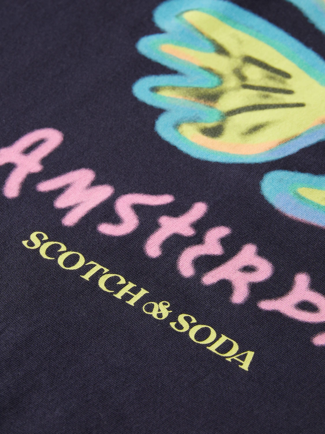 Scotch & Soda The Free Spirit Printed T-Shirt - Image 3