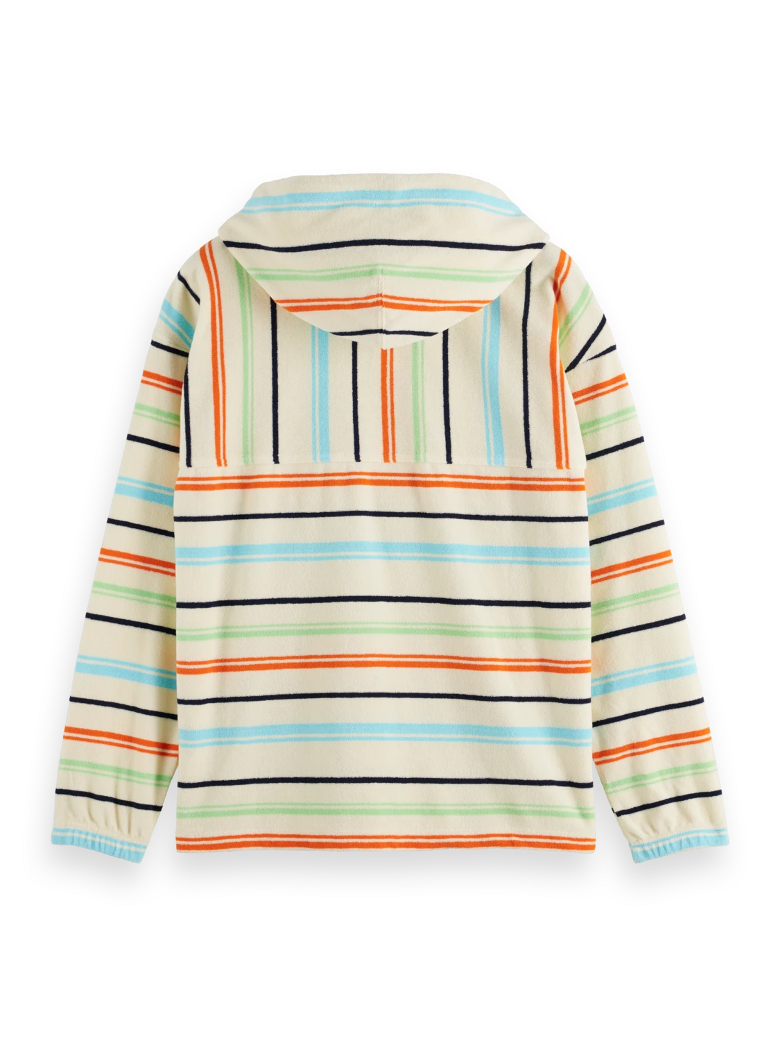 Scotch & Soda Towelling Striped Hoodie - Image 3