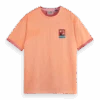 Scotch & Soda Two Colour Sprayed T-Shirt