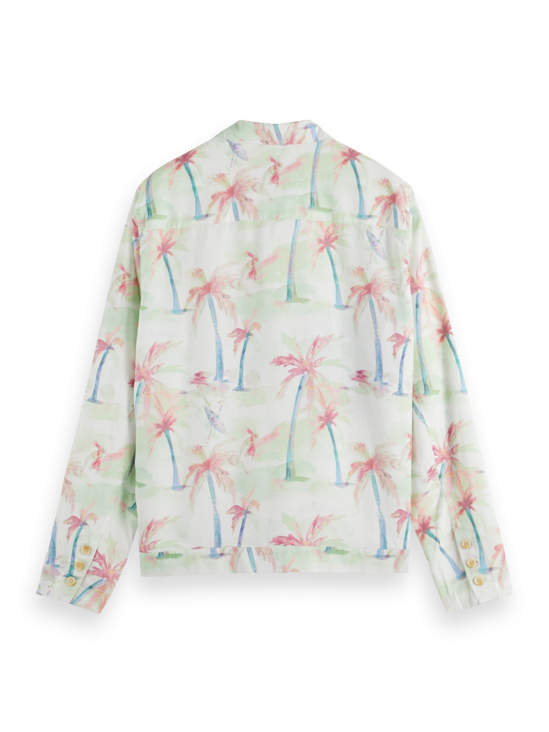 Scotch & Soda Printed Tencel-Hemp Blouson - Image 2
