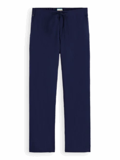 Scotch & Soda Finch Regular Tapered Seersucker Jogger