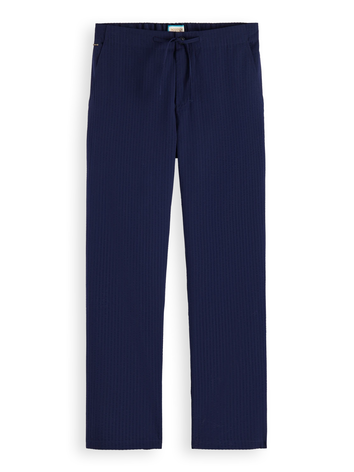 Scotch & Soda Finch Regular Tapered Seersucker Jogger