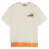 Scotch & Soda Front Back Artwork T-Shirt