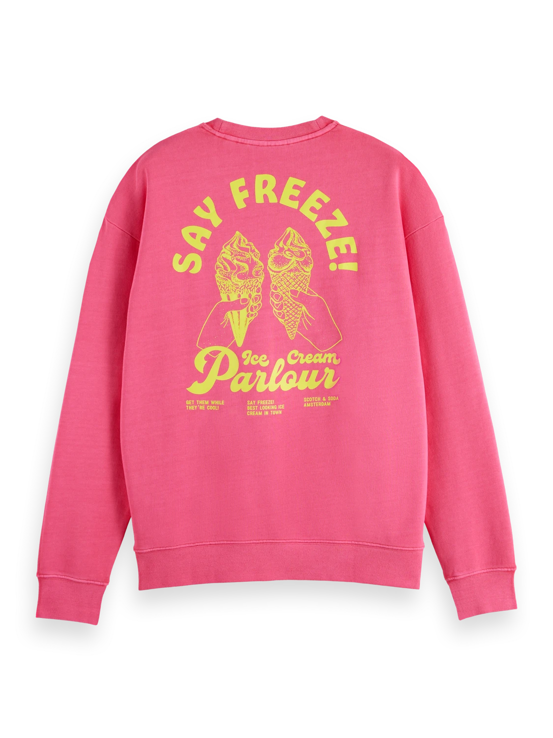 Scotch & Soda Garment-Dyed Artwork Sweatshirt - Image 2