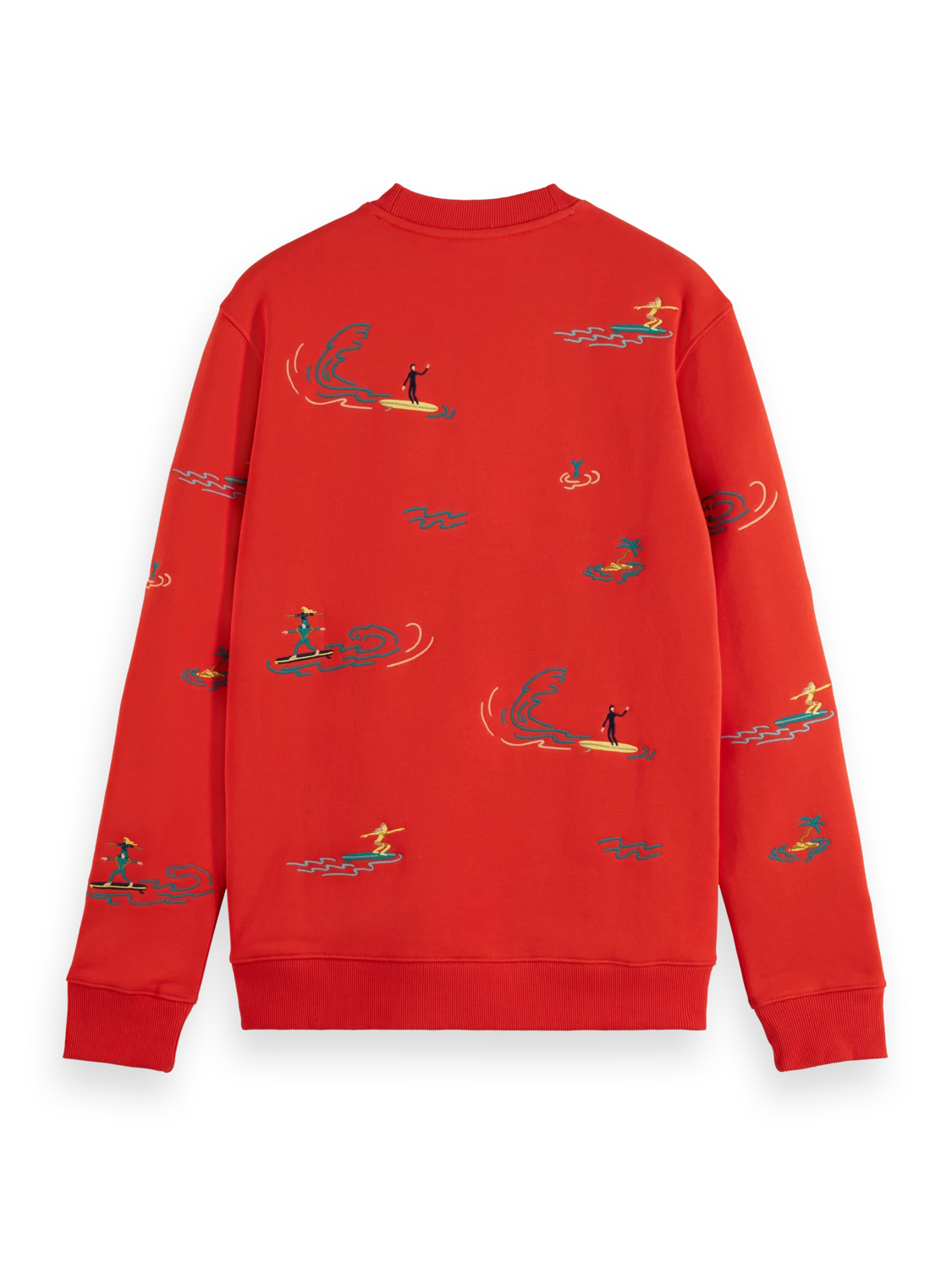 Scotch & Soda Surf Embroidered Sweatshirt - Image 2
