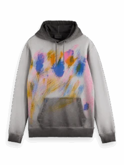 Scotch & Soda Irregular Dye Hoodie