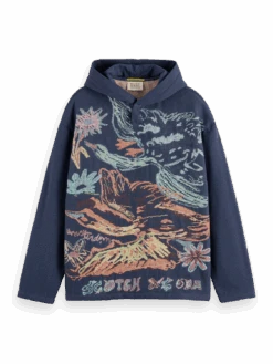 Scotch & Soda Swan Jacquard Hoodie