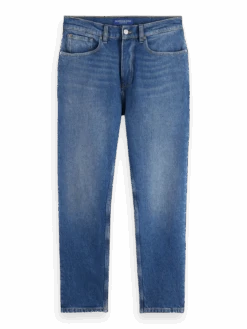 Scotch & Soda Drop Regular Taper Jeans | Deep Blue